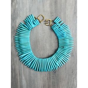 Kenneth Jay Lane Blue Statement Necklace
